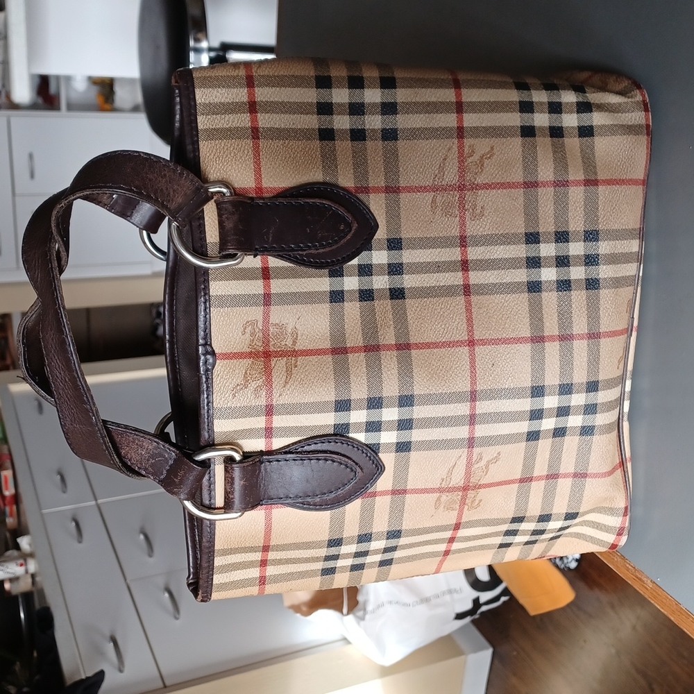 Authentic Burberry satchel